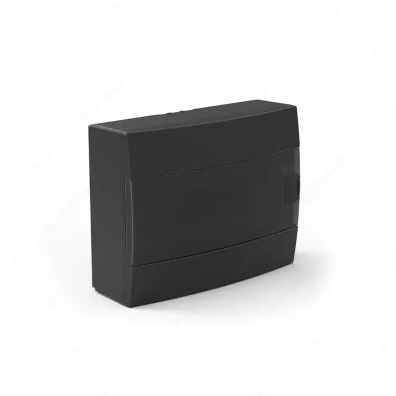 Plastik elektr panel qutisi (12 modul) "Dusel" V-12, IP40 (qora)