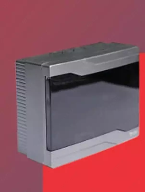 Plastik elektr panel qutisi (16 modul) "Dusel" V-16, IP40 (Platina)