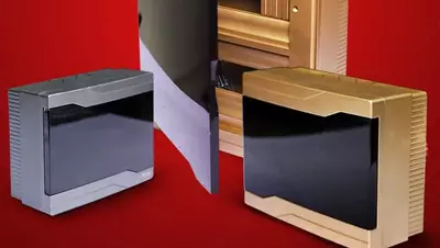 Plastik elektr panel qutisi (16 modul) "Dusel" V-16, IP40 (Platina)