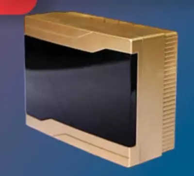 Пластиковый электрический щит-бокс (24 модуля) "Dusel" V-24, IP40 (Gold)