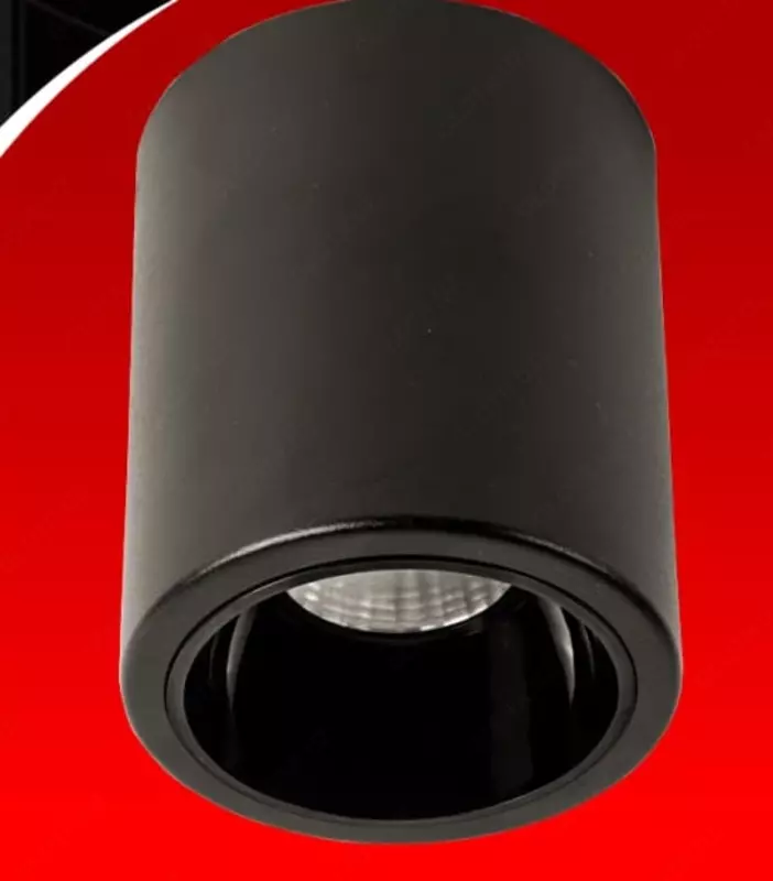 HI-TECH потолочный светильник "Dusel" Miranda 003, 12W, 6500K (Black+Black) NEW