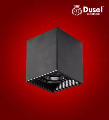 HI-TECH потолочный светильник "Dusel" Miranda 004, 12W, 6500K (Black) NEW