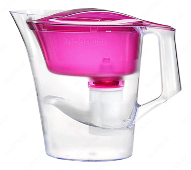 Suvni tozalash uchun filtrli idish "BARRIER Twist" binafsha rang, 4 l