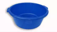 Таз пластиковый глубокий синий