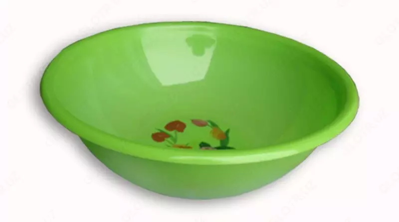 Plastik idish och yashil rangda