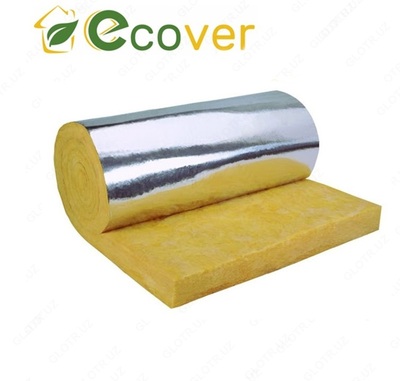 фольгированная минеральная вата в рулонах