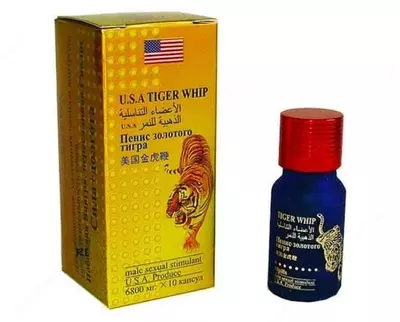 Препарат U.S.A TIGER WHIP для повышения потенции - 187 000 сум / шт.