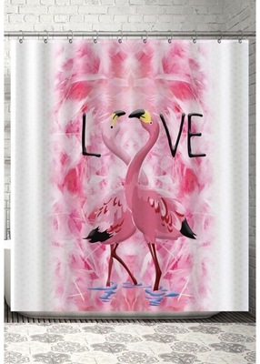 Шторы для ванной комнаты (более 20 видов изображений, также Вы можете заказать свой принт)