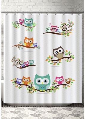 Шторы для ванной комнаты (более 20 видов изображений, также Вы можете заказать свой принт)