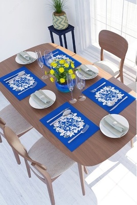 Праздничные сервировочные салфетки для стола (Более 50 видов расцветок)