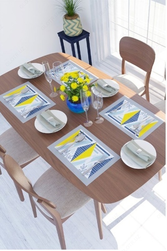 Праздничные сервировочные салфетки для стола (Более 50 видов расцветок) Оптом и розница