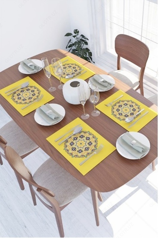 Home collecrion - Праздничные сервировочные салфетки для стола (Более 50 видов расцветок)