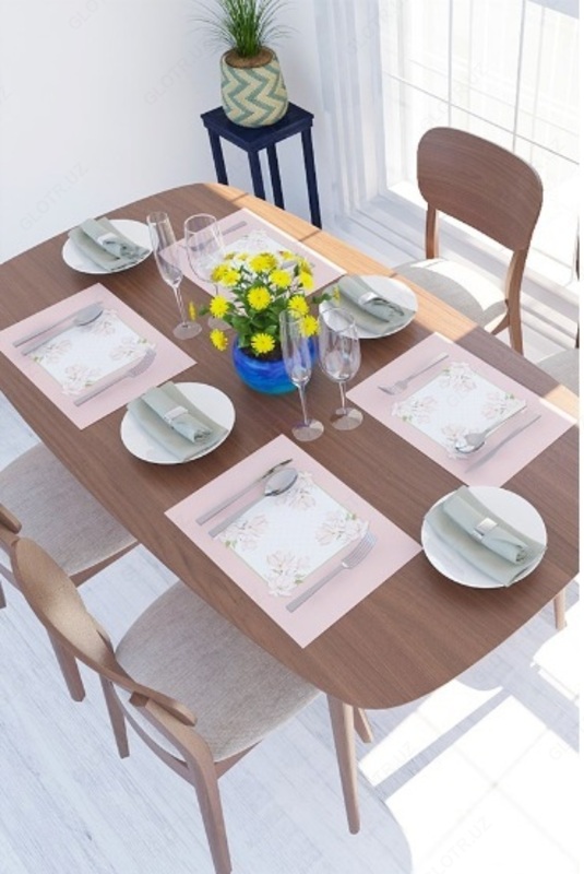 Праздничные сервировочные салфетки для стола (Более 50 видов расцветок) - Салфетки