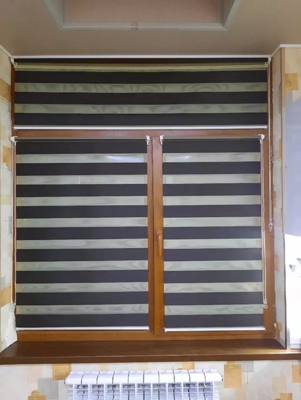 ТКАНЕВЫЕ ЖАЛЮЗИ ШТОРЫ MINI Combo МС2