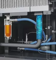 Двухступенчатый винтовой компрессор "Dalgakiran" IMPETUS VSD 22