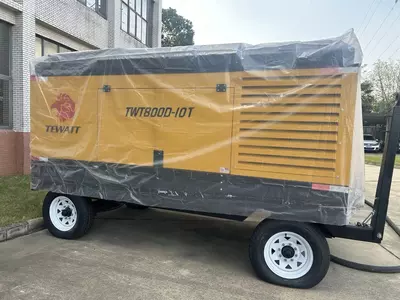 Дизельный передвижной компрессор TEWATT TWT 800D