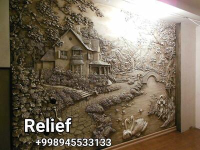 Настенный рельеф №23 - Цена по запросу
