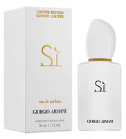 "Si White Giorgio Armani" atir-upalari