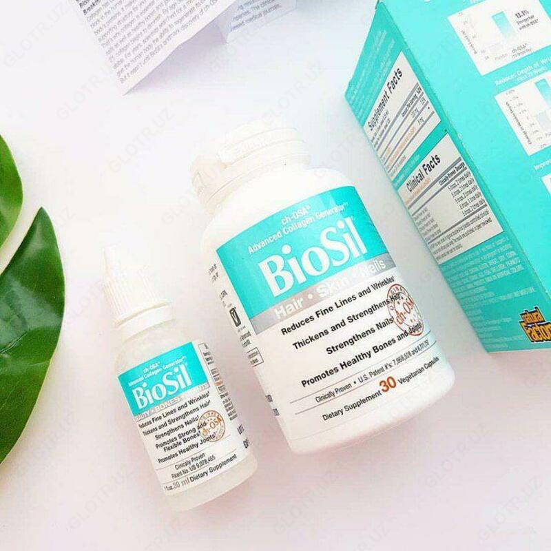 Вода "BioSil by Natural Factors, ch-OSA, улучшенный источник коллагена"