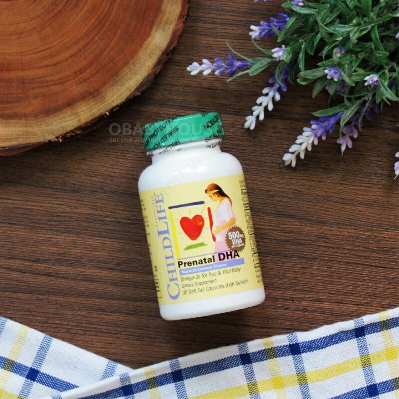 Витамины "ChildLife, Пренатальная добавка с ДГК, натуральный лемонный вкус"