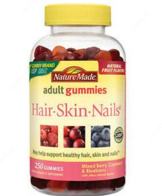 Витамины "Nature Made Adult gummies Hair