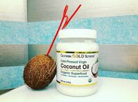 Yog Kaliforniya oltin oziqlanishi Organik bokira kokos moyi sovuq presslangan - 143 558.8 so'mdan