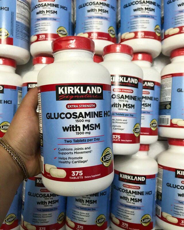 Витамины "Kirkland Signature Glucosamine with MSM" - 490 492.4 сум