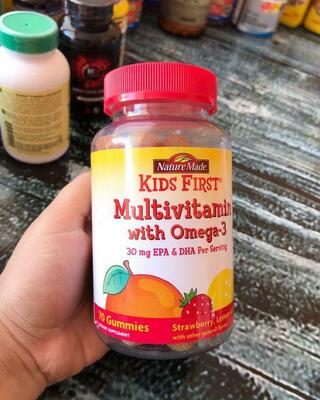 Витамины "Nature Made Kids First Multivitamin With Omega 3" - 418 713.1 сум / шт.