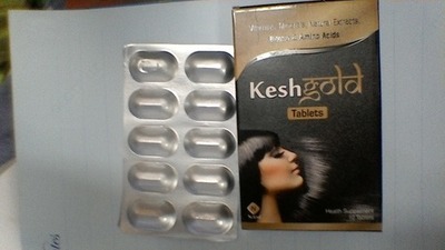 Капсулы от выпадения волос Кesh gold tablet (Кеш Голд)
