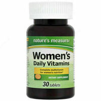 Ayollar uchun vitamin-mineral kompleksi Tabiatning o'lchovi bilan ayollar uchun kundalik vitamin