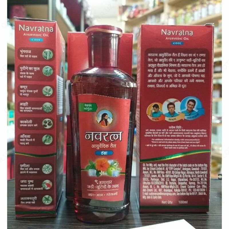 Аюрведическое масло Navratna oil
