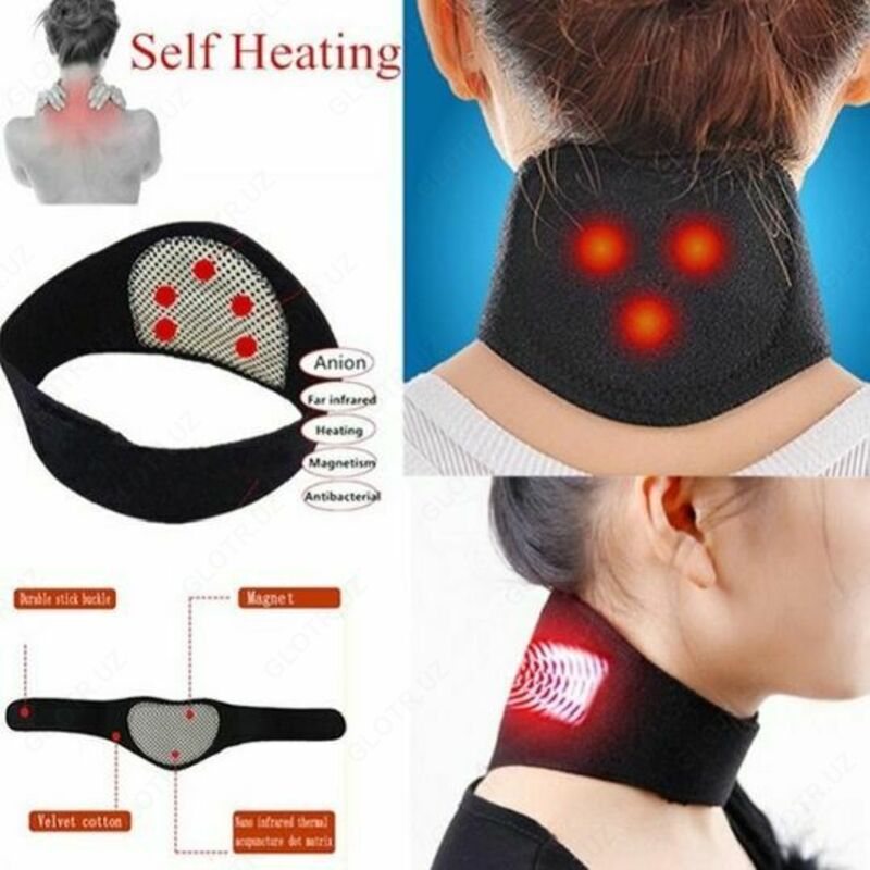 Бандаж для шеи с турмалином Self Heating
