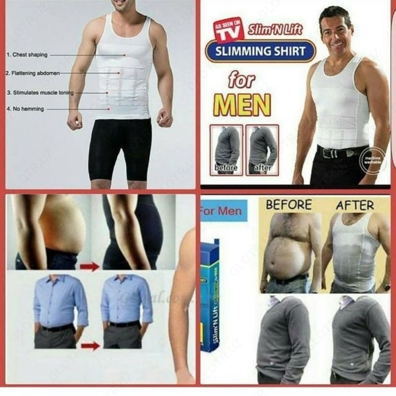 Утягивающая мужская майка Slim N Lift