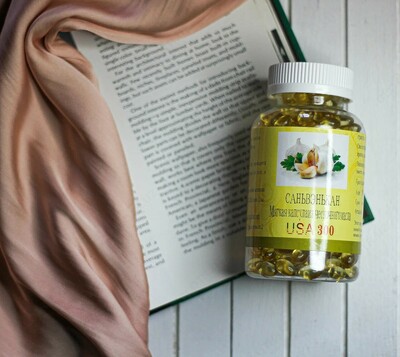 Капсулы «Чесночное масло» от глистов LILSHOP.UZ