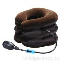 Osteoxondroz uchun shishiriladigan massaj yoqasi