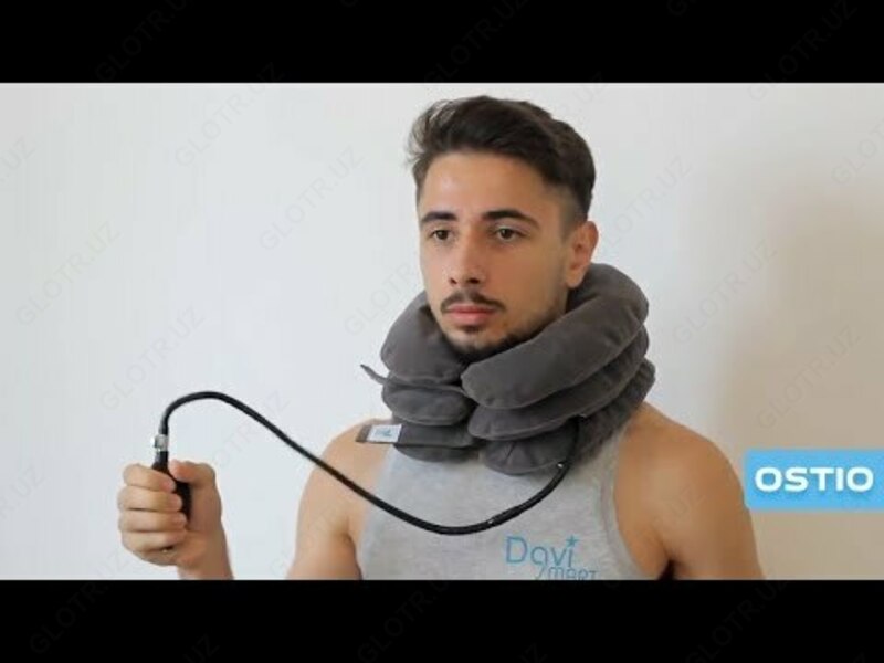 Массажный надувной воротник при остеохондрозе