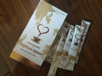  Levokarnitinni ozdiruvchi kofe kukuni (10 paket) Chakana savdo