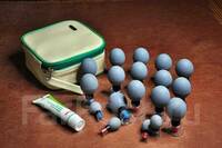 Akupunktur uchun magnit massaj stakanlari