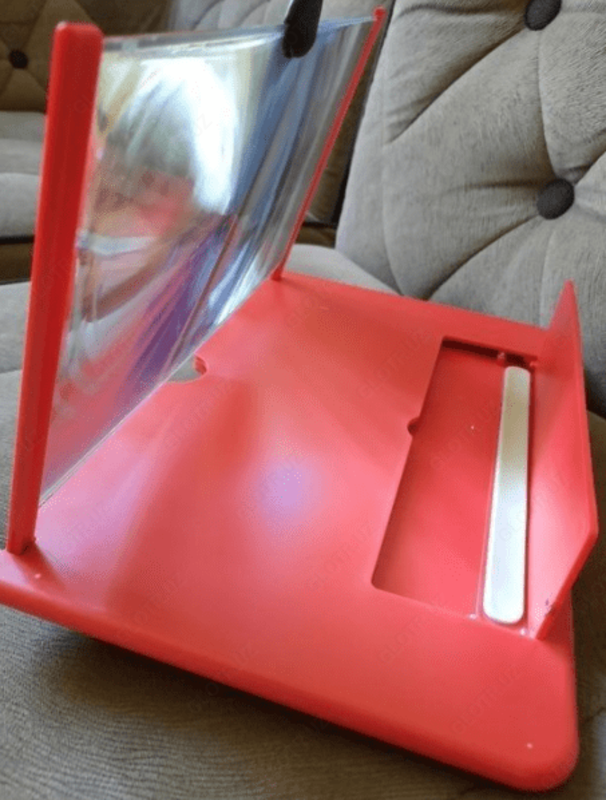 Портативный увеличитель 3D экрана телефона