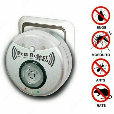 Ультразвуковой отпугиватель насекомых и грызунов Pest Reject Pro - LILSHOP.UZ