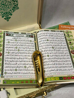 Книжка-ручка золотого цвета - LILSHOP.UZ