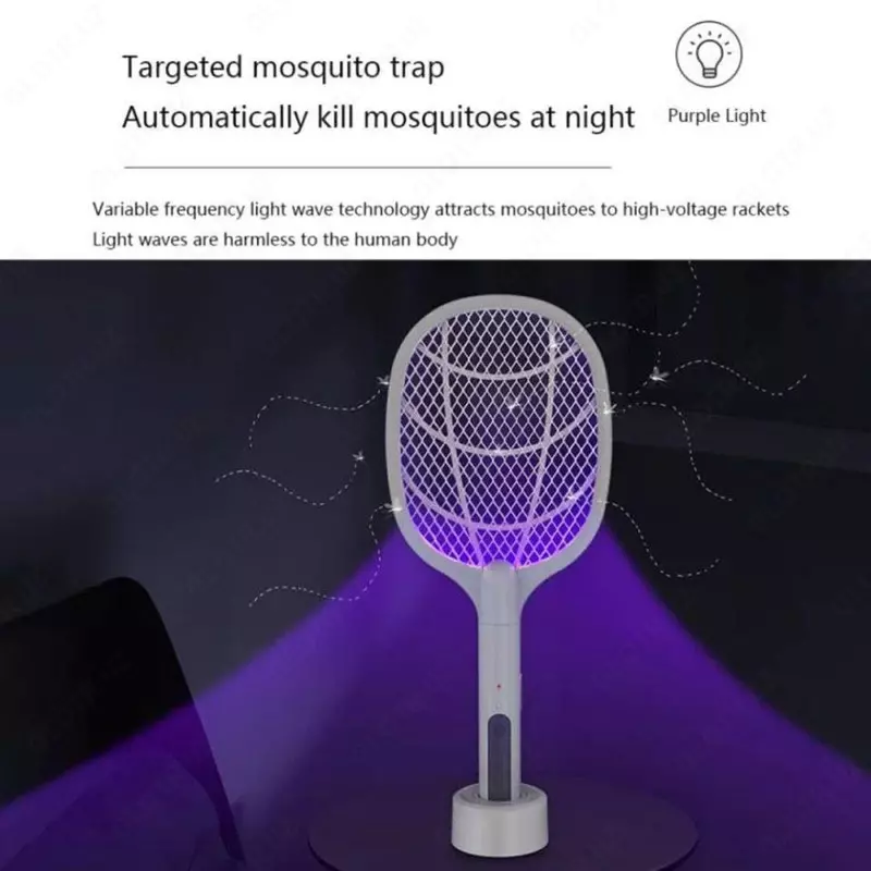 Aqlli uy LED hasharotlar tuzog'i 3 i 1da