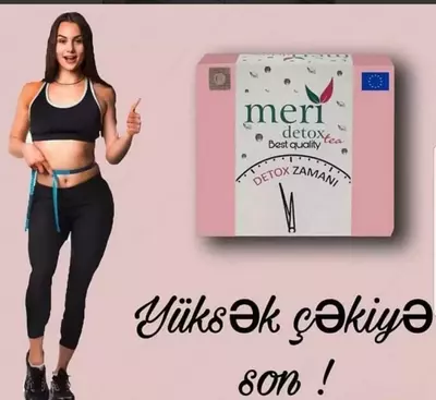 Meri detox чай для похудения LILSHOP.UZ