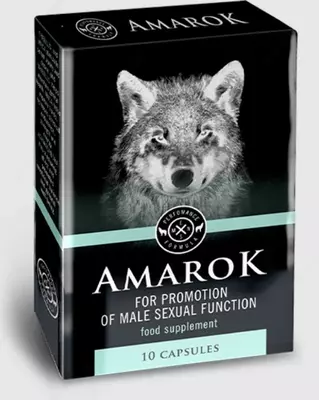 Erkaklar kuchini oshirish uchun kapsulalar Amarok