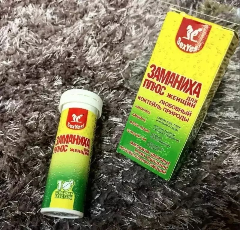 Ayollarda libidoni oshirish uchun tabletkalar "Zamaniha Plus" - 220 000 so'm