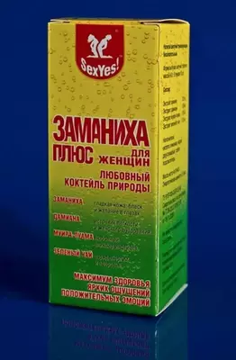 Таблетки для повышения либидо у женщин "Заманиха Плюс"