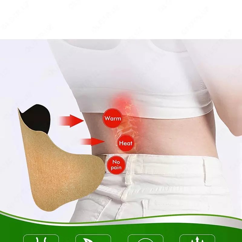 Umurtqalar uchun o'simlik og'riq qoldiruvchi yamalar