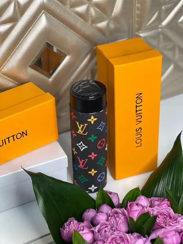 Термос стальной в чехле в стиле Louis vuitton Только в розницу