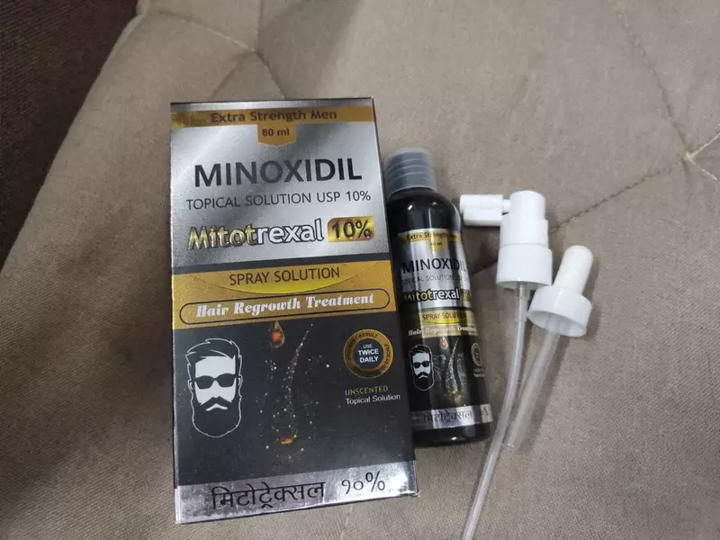 Mitotrexal (Minoxidil) 10% soch va soqol spreyi (Hindiston) - 155 000 so'm