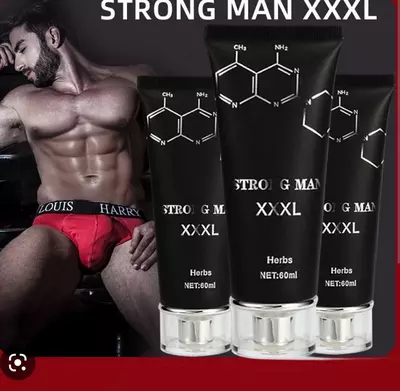 Крем Strong Man XXXL для увеличения члена LILSHOP.UZ